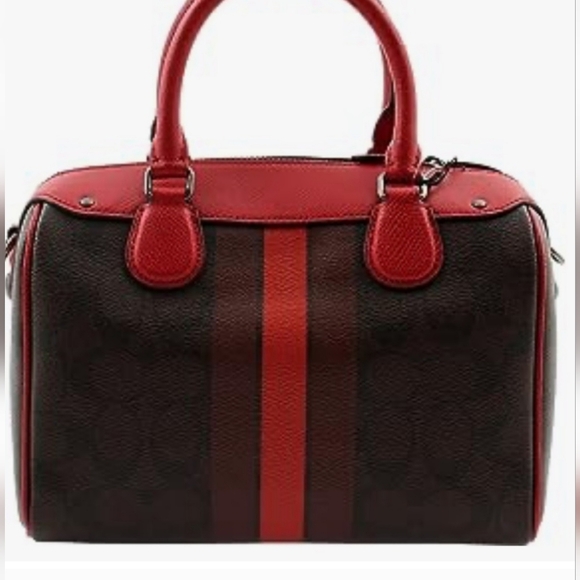 Coach Cherry Signature Small Satchel Bag  *RARE* - Picture 8 of 9